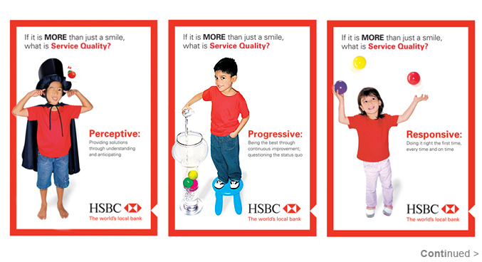 HSBC Advertising Campaign