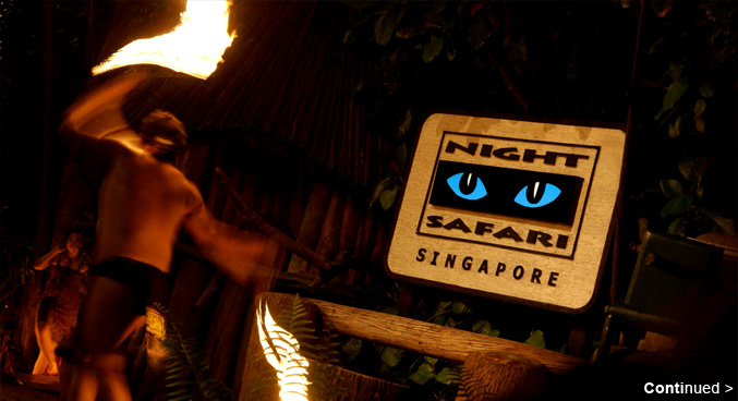 Singapore Night Safari Signage System